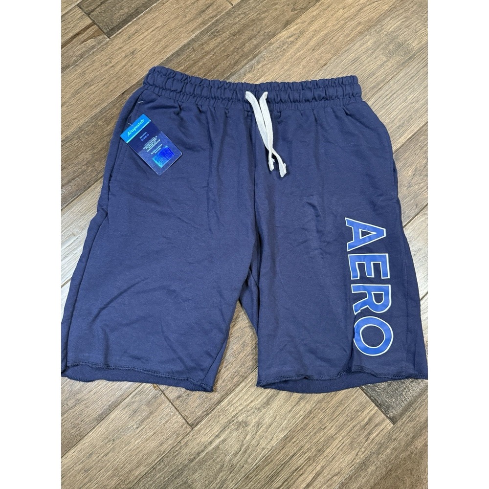 Aeropostale Men's Sleepwear Shorts Blue Cotton Size Medium New With Tags